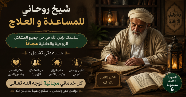 شيخ روحاني يساعد مجانا